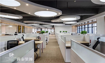 投資公司辦公室裝修設(shè)計，沉穩(wěn)大氣、鋼煉精簡！